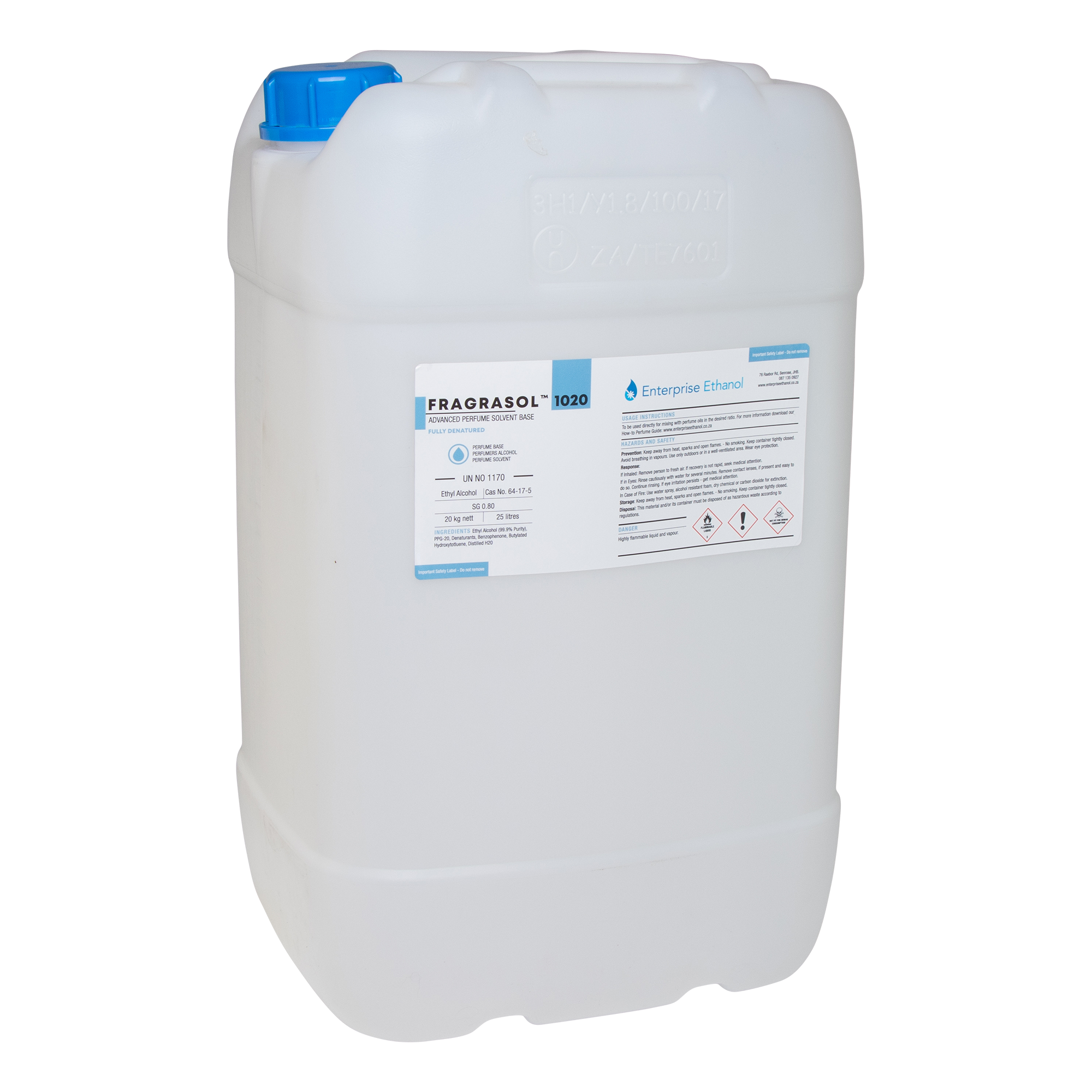 Enterprise Ethanol Fragrasol 1020 – 25 Litre